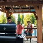 Granada Grill Gazebo with Outdoor Bar - Image 23