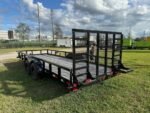 7X20 Big Tex Tandem Axle Pipe Top Black Utility Trailer (10PI-20BK4HDIR) - Image 5