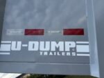 U-DUMP Low Profile Dump Trailer | 83″X14’X48″ | Telescopic | 831414T-48-LP - Image 7