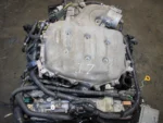 2005-2006 Nissan 350z Motor 6 Speed Manual Transmission VQ35DE Rev Up 3.5L 6 Cyl Engine - Image 4
