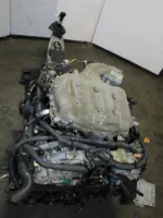 2005-2006 Nissan 350z Motor 6 Speed Manual Transmission VQ35DE Rev Up 3.5L 6 Cyl Engine - Image 3