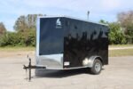 Spartan 6X10 Base Black Enclosed Cargo Trailer | Black | - Image 2