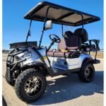 48V Electric Golf Cart 4 Seater Lifted Renegade Edition Utility Golf UTV Compare To Coleman Kandi 4p – Silver