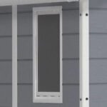 Keter Manor 4 ft. W x 6 ft. D Vertical Resin Outdoor Storage Shed Ideal For Patio Installation Included - Image 8