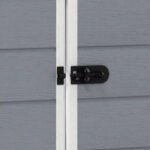 Keter Manor 4 ft. W x 6 ft. D Vertical Resin Outdoor Storage Shed Ideal For Patio Installation Included - Image 5