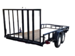6 X 16 Carry-On Tandem Utility 7K Pipe Top Trailer - Image 3