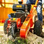 Detail K2 14 HP Commercial-Grade Stump Grinder with Electric Starter – OPG888E - Image 10