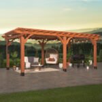 20x12 beaumont pergola – brown - Image 20
