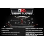 Detail K2 Summit II 88 x 26 Custom Mount Snow Plow Kit – SUMM8826 - Image 23