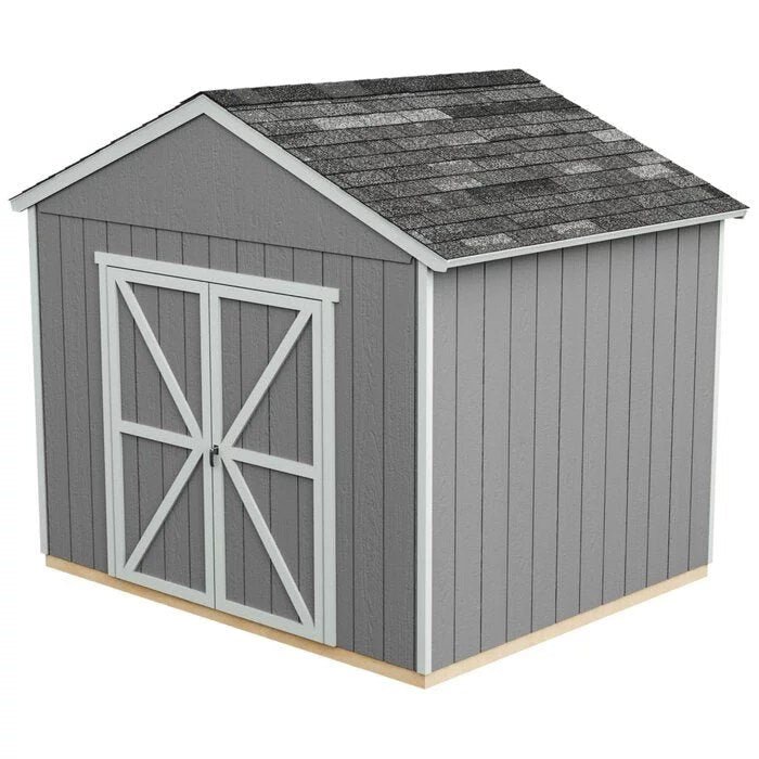 Rookwood 10 ft. W x 8 ft. D Solid + Manufactured Wood Storage Shed with Floor - Image 6