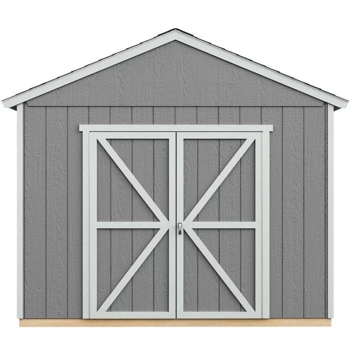 Rookwood 10 ft. W x 8 ft. D Solid + Manufactured Wood Storage Shed with Floor - Image 7