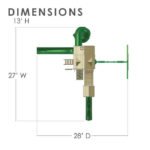 Treasure Trove II Swing Set - Image 9