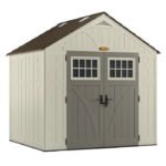 Tremont 8 ft. W x 7 ft. D Resin Storage Shed