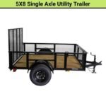 Triple Crown 5×8 Single Axle Utility / Landscape Trailer | U6X16T15O-5X8SA
