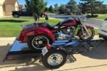 Trike/Spyder Ride-Up SRL Stand-Up Motorcycle Trailer - Image 6