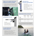 EPropulsion eLite Long Shaft 1.5hp 500W Electric Outboard Motor - Image 4