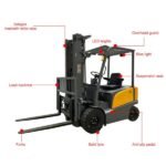 Electric Forklift | Lead Acid Battery | 5500 lbs. Capacity | Lift Height 197” | Apollolift A-4004 - Image 3