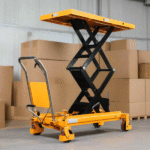 Double Scissor Lift Table | 1760 lbs Capacity | Lifting Height 59” | Apollolift A-2010