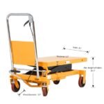 Single Scissor Lift Table | 1760 lbs Capacity | Lifting Height 39.5” | Apollolift A-2005 - Image 2