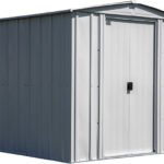 Arrow 6×7 Classic Steel Shed Kit – Flute Gray