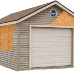 Greenbriar 12×20 Wood Garage Shed Kit – ALL Pre-Cut