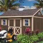 Brookfield 16×12 Wood Storage Shed Kit – ALL Pre-Cut