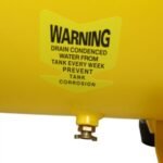 4.5HP Portable 13-Gallon Oil-Lubricated Air Compressor with Adjustable Pressure - Image 8