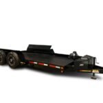 14,000# GVWR Hydraulic Drop Deck Equipment Float Trailer