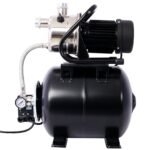 1.6HP Shallow Well Pump with 5-Gallon Pressure Tank – Automatic Water Booster, Garden & Irrigation Pump