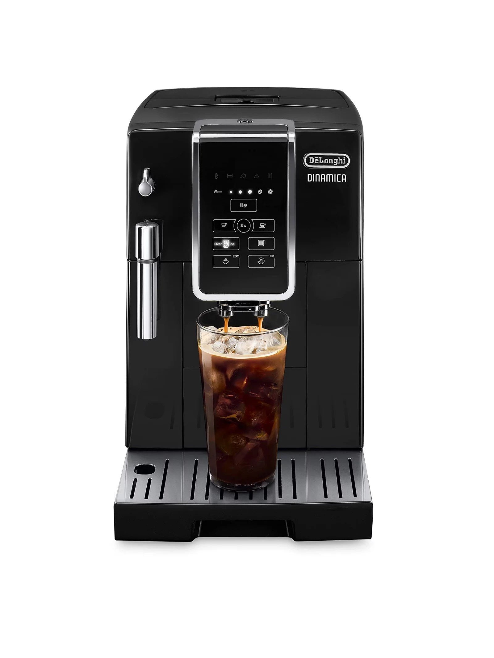 delonghi-dinamica-automatic-coffee-espresso-machine-truebrew-1 Delonghi Dinamica Fully Automatic Coffee and Espresso Machine – Black - Image 1