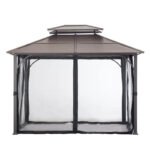 12 Ft. W x 10 Ft. D Steel Patio Gazebo - Image 5