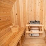 Dundalk Canadian Timber Harmony Barrel Sauna CTC22W - Image 5