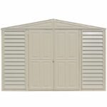DuraMax 10.5ft x 2.75ft SidePro Vinyl Shed with Foundation Kit - Image 5