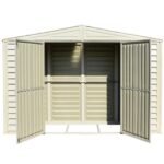 DuraMax 10.5ft x 2.75ft SidePro Vinyl Shed with Foundation Kit - Image 7