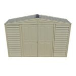 DuraMax 10.5ft x 2.75ft SidePro Vinyl Shed with Foundation Kit - Image 6