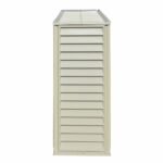 DuraMax 10.5ft x 2.75ft SidePro Vinyl Shed with Foundation Kit - Image 8