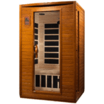 Dynamic Sauna  Versailles 2-person Low EMF (Under 8MG) FAR Infrared Sauna (Canadian Hemlock) - Image 2