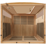 Dynamic Sauna  Versailles 2-person Low EMF (Under 8MG) FAR Infrared Sauna (Canadian Hemlock) - Image 4
