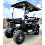 Brand New 48v Electric Golf Cart Lifted & Loaded eMACHINE 2023 – Black