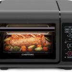 Chefman Air Fryer Toaster Oven Combo, Countertop Oven, Bake, Broil, Air Fry, Toast & Bagel Functions, 450°F Max Temperature, 4-Slice Capacity