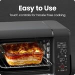 Chefman Air Fryer Toaster Oven Combo, Countertop Oven, Bake, Broil, Air Fry, Toast & Bagel Functions, 450°F Max Temperature, 4-Slice Capacity - Image 4