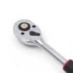 12-Piece Ratchet Socket Wrench Set – Alloy Steel Repair Tool Kit - Image 3