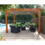 Breeze Cedar Wood Pergola – Outdoor Living Today 12′ x 16′ - Image 2