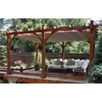 Breeze Cedar Wood Pergola – Outdoor Living Today 12′ x 16′ - Image 3