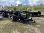 9,990# GVWR Ultra Low Pro 12′ Dump Trailer w/ Contractor Package