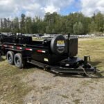 14,000# GVWR Ultra Low Pro 12′ Dump Trailer w/ Contractor Package