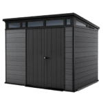 Keter Cortina 9×7 Storage Shed – Graphite