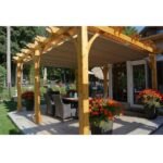 Breeze Cedar Wood Pergola – Outdoor Living Today 12′ x 16′ - Image 4