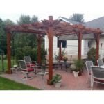 Breeze Cedar Wood Pergola – Outdoor Living Today 12′ x 16′ - Image 6