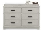 Asher 6 Drawer Dresser with Changing Top - Image 5